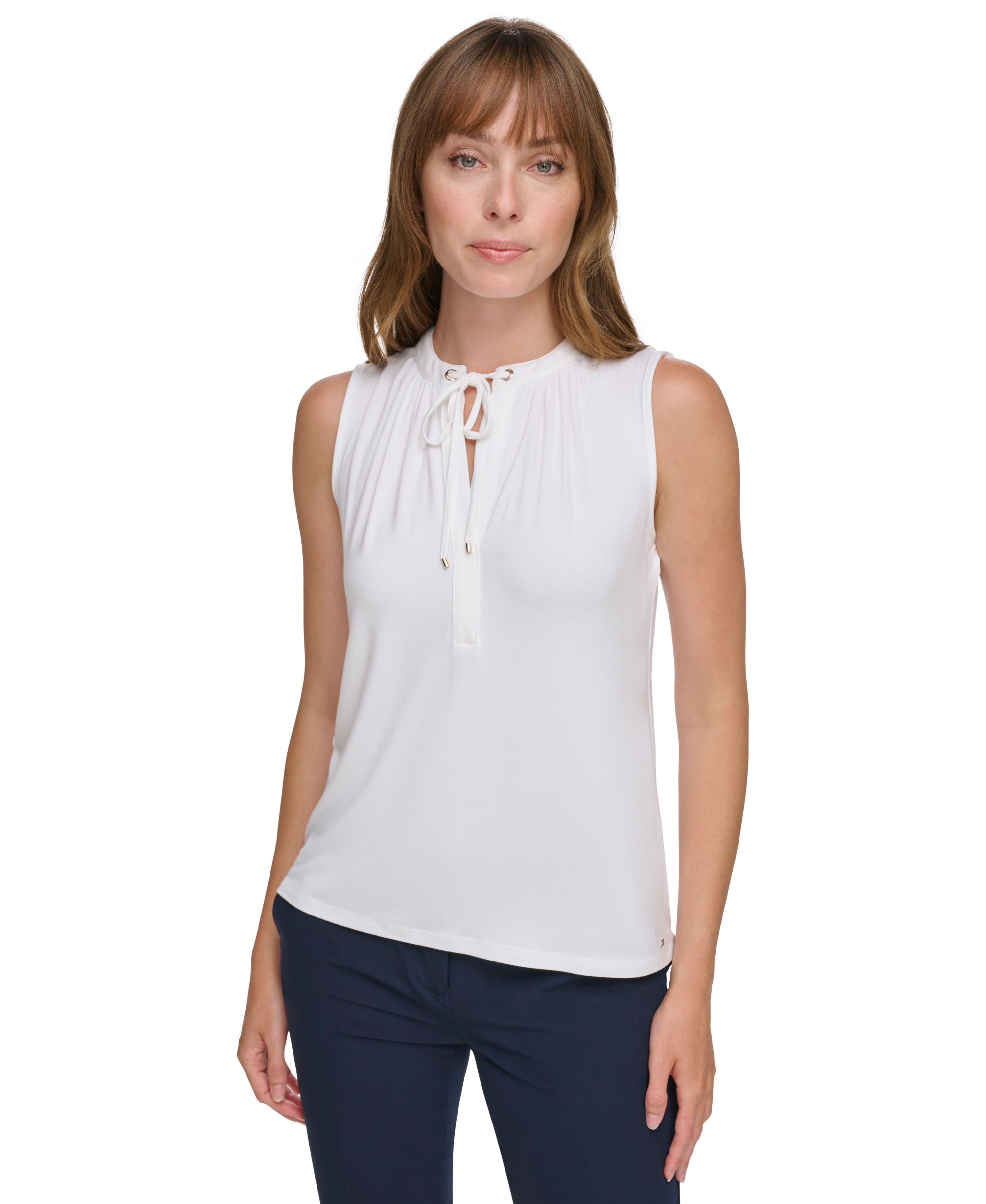 Women's Tie-Neck Tank Top