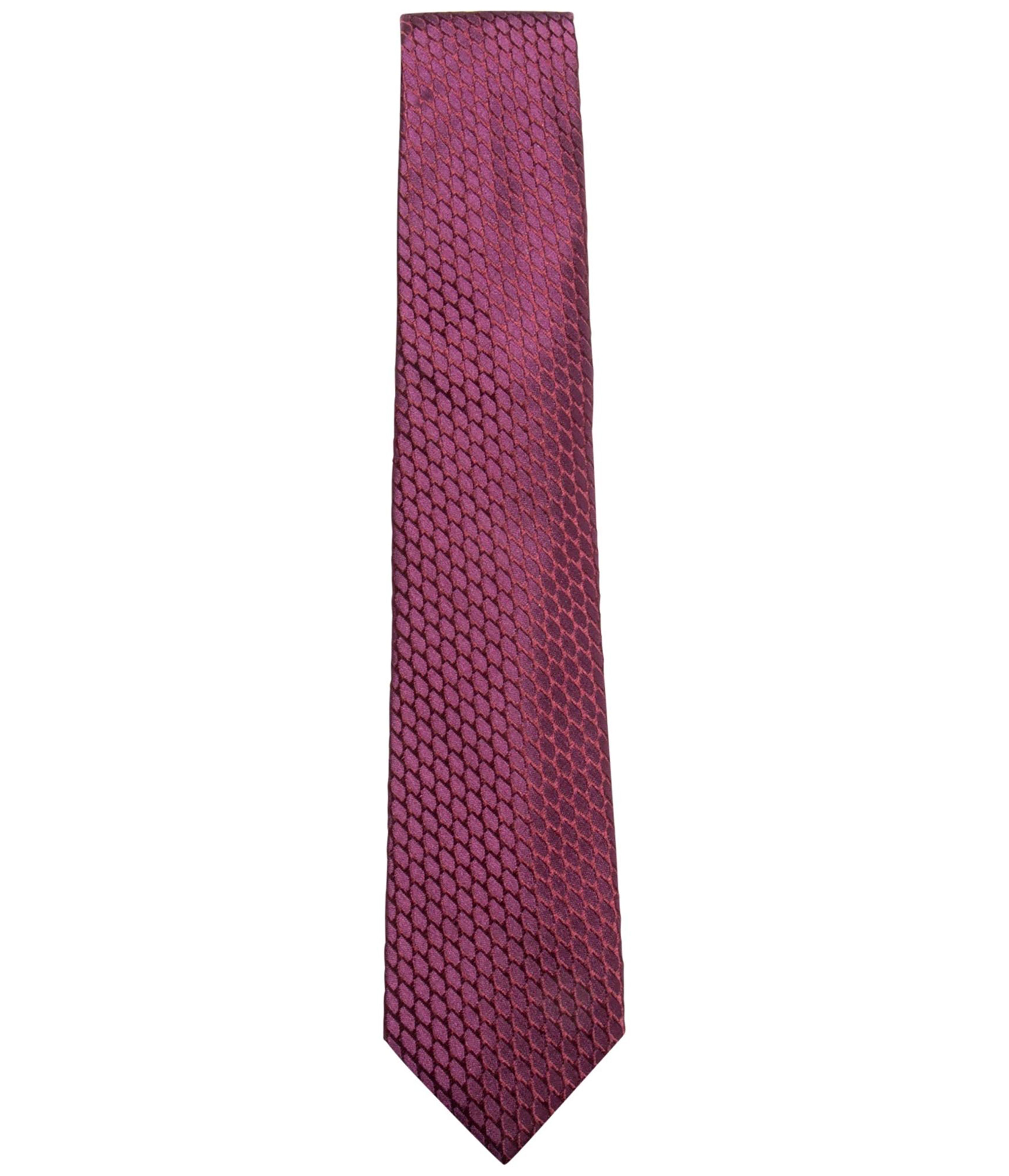 Ryan Seacrest Mens David Nonsolid Self-tied Necktie  One Size RED