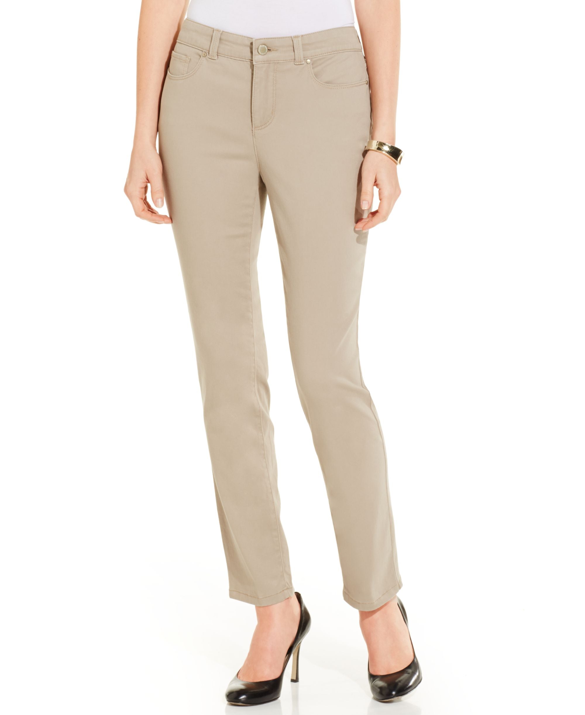 Charter Club Petite Bristol Skinny Ankle Jeans