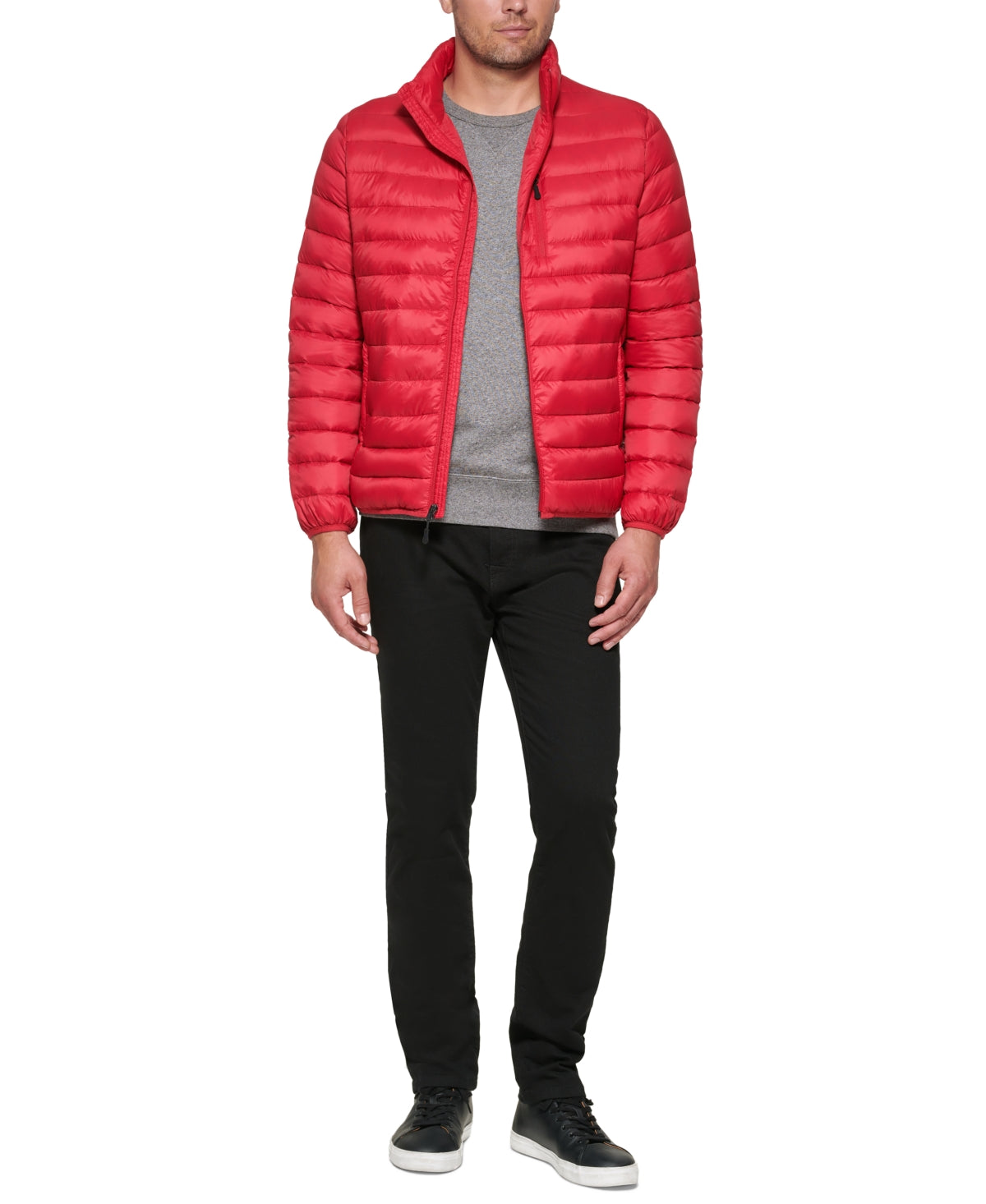 Men's Down Packable Quilted Puffer Jacket