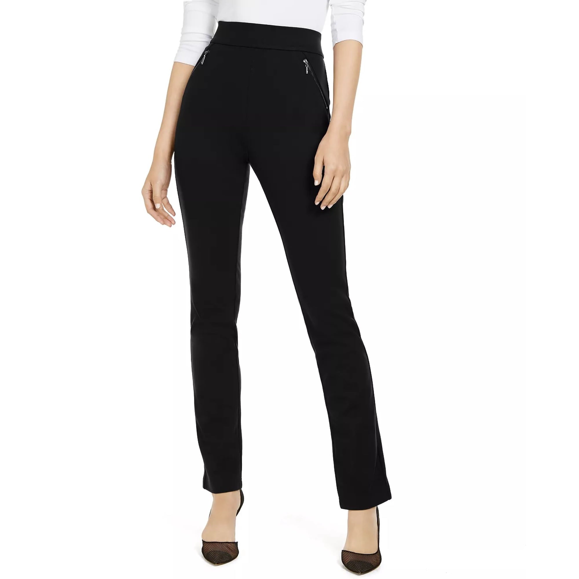 INC International Concepts Women s Zip Pocket Ankle Pants
