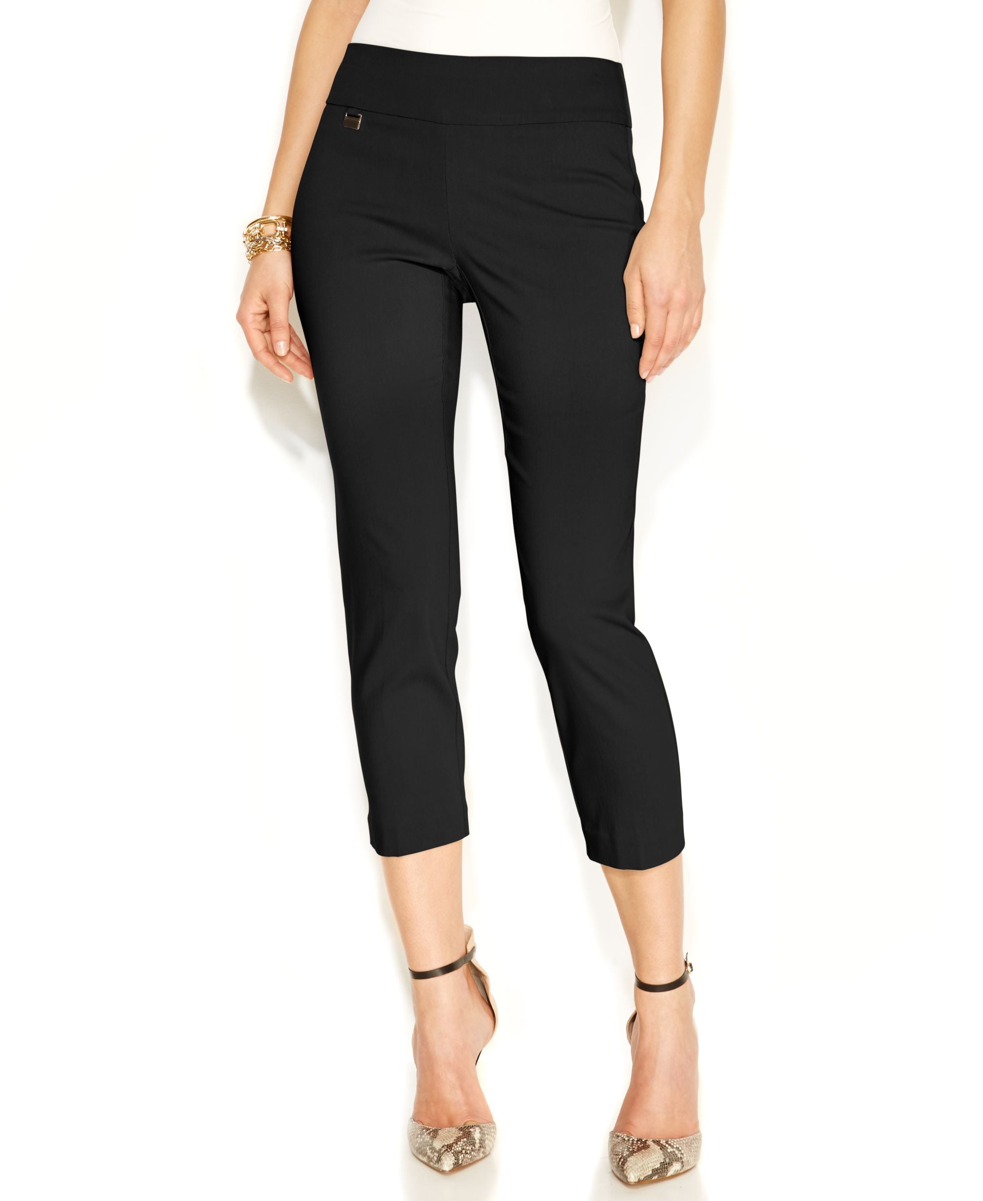 Alfani Essential Capri Pull On With Tummy Control Sizes