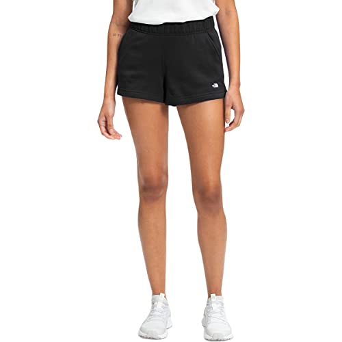 The North Face Logo Shorts (TNF Black) Womens Clothing