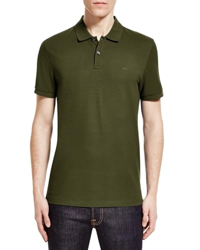 Michael Kors Liquid Pique Slim Fit Polo Shirt