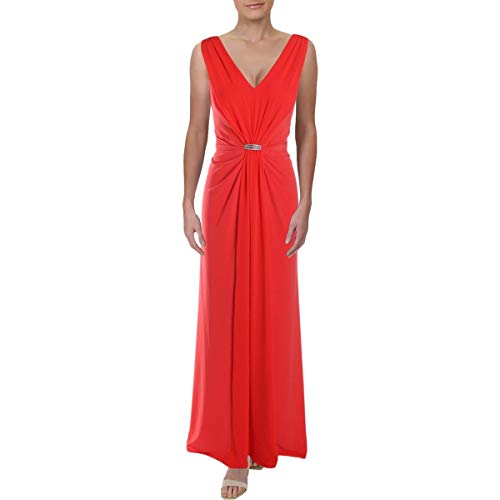 Lauren Ralph Lauren Ruched Jersey Gown