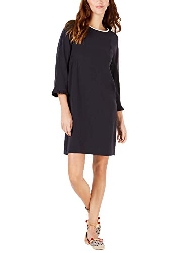 MaxMara Weekend 3/4-Sleeve Shift Dress (Navy, 6)