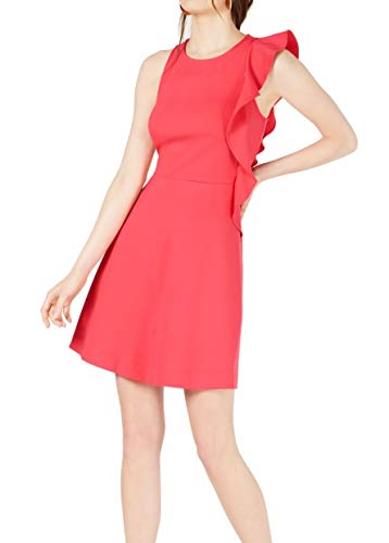 Asymmetrical Fit & Flare Dress