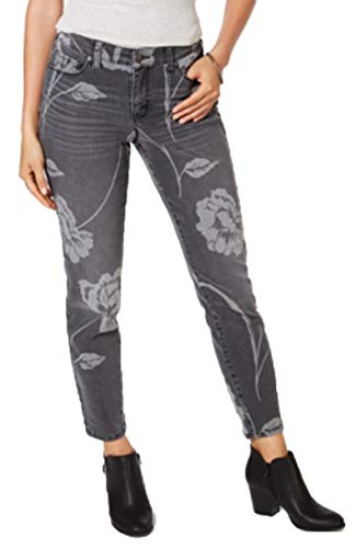 Printed Curvy Skinny Jeans