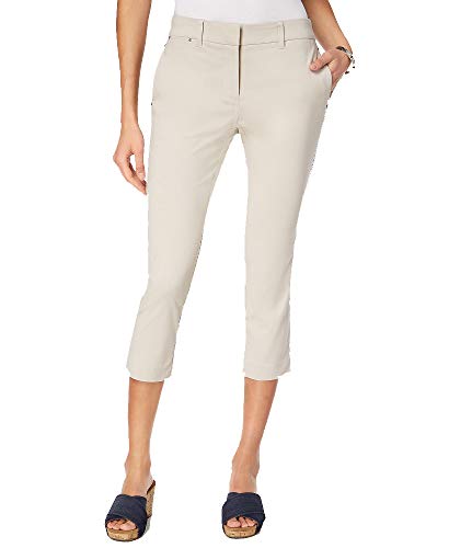 Straight-Leg Capri Pants