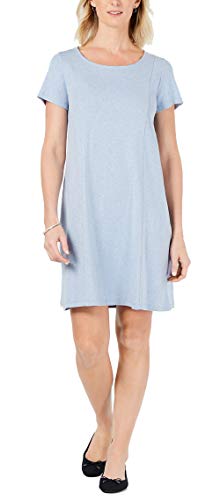 Petite Cotton Seam-Detail Dress