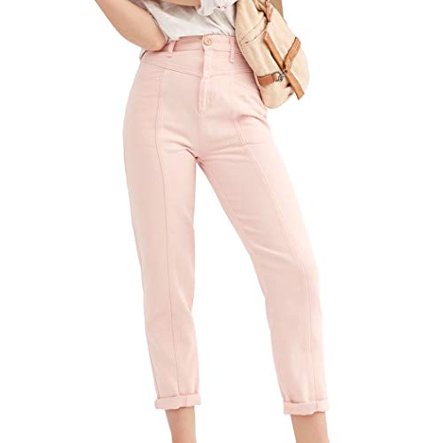 We The Free Womens High-Rise Denim High-Waist Jeans Pink 27