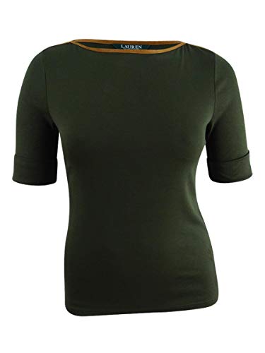 Ralph Lauren Womens Stretch Basic T-Shirt
