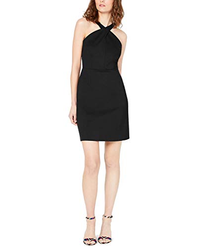 INC Crossed-Neck Bodycon Dress