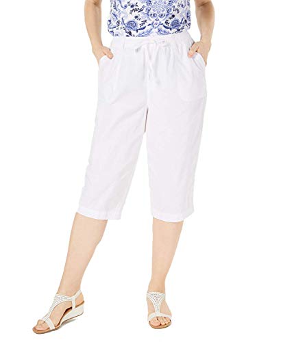 Cotton Cropped Pants