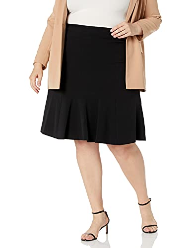 Flare-Hem Pencil Skirt
