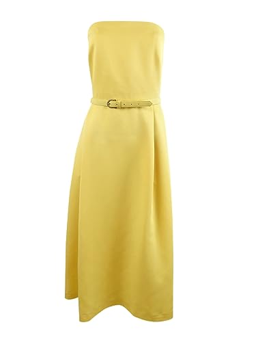 Lauren Ralph Lauren Strapless Faille Cocktail Dress