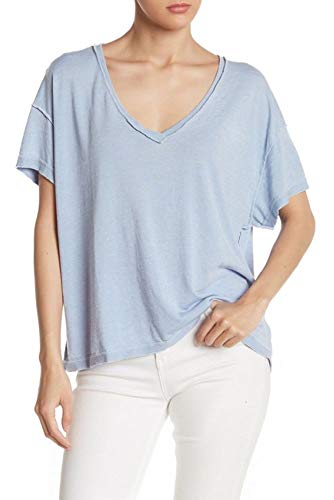 Womens Top Medium Knit V-Neck Cutout