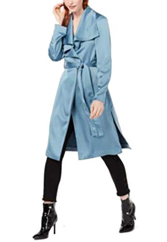 Drape-Front Duster Jacket