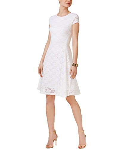 Lace Fit & Flare Dress