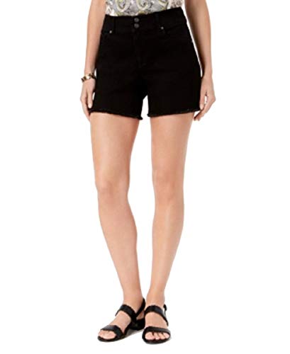 Frayed-Hem Denim Shorts