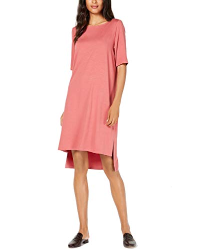 Tencel&reg; High-Low T-Shirt Dress