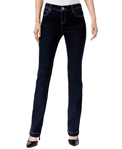 INC International Concepts I.N.C. Curvy-Fit 5-Pocket Bootcut Jeans (Orion Wash, 4)