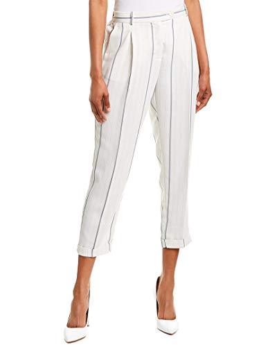 Striped Cuffed Pants