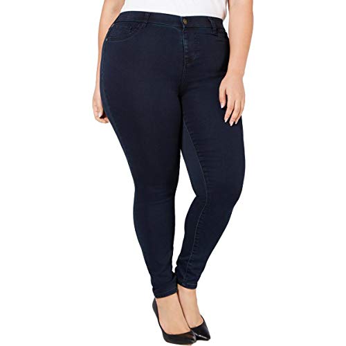 Plus Size Faux-Fly Jeggings