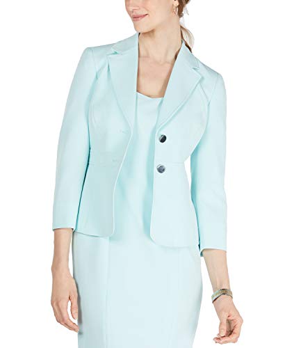 Petite Stretch Two-Button Jacket