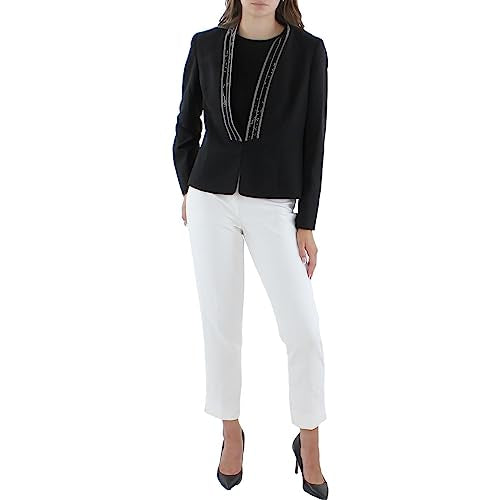 Kasper Womens Scuba Wear-To-Work Sportcoat