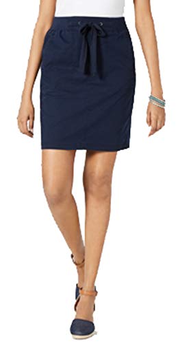 Petite Woven Tie-Waist Skirt