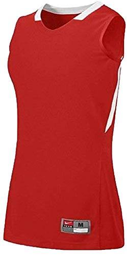 Nike Women's Condition Basketball Game Jersey (X-Large, Scarlet/White)