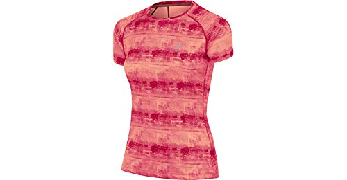 Asics Womens Fujitrail Graphic Short Sleeve