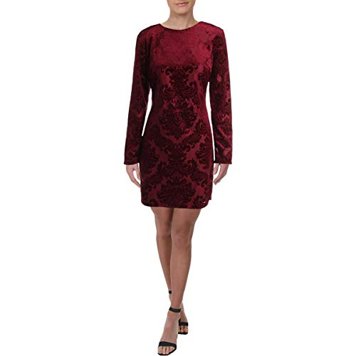 Juniors' Velvet Bodycon Dress