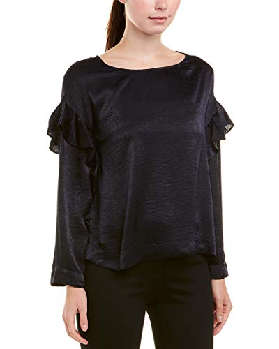 Velvet Ruffled Top