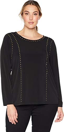 Plus Size Studded Top