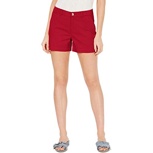 Flat-Front Chino Shorts