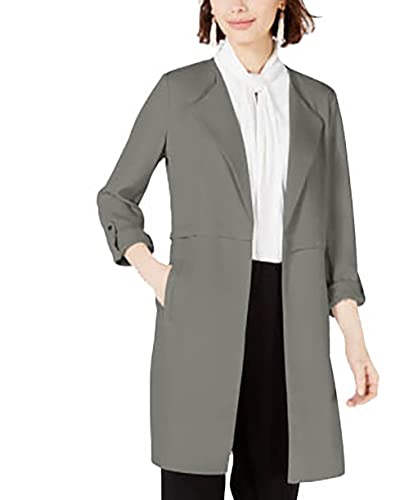 Bar III Wing-Lapel Topper Jacket (Mink, S)