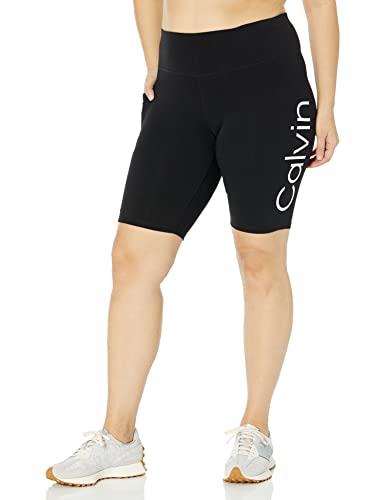 Calvin Klein Plus Size Graphic Bike Shorts