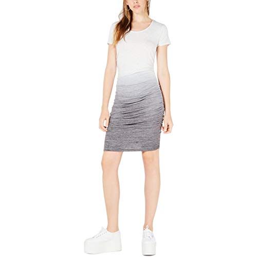 Ombr&eacute; Side-Ruched Dress