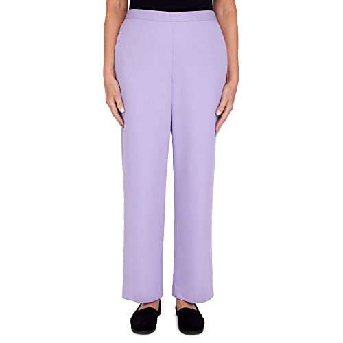 Womens Alfred Dunner Victoria Falls Corduroy Pull-On Straight-Leg Pants