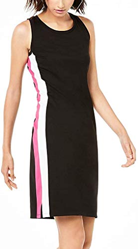 Varsity-Stripe Sheath Dress