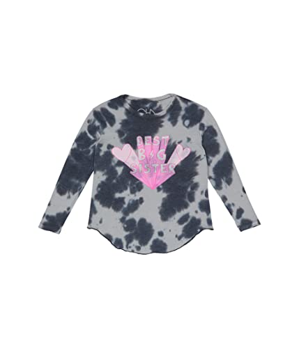 Chaser Kids Recycled Vintage Jersey Long Sleeve Shirttail Tee (Toddler/Little Kids)