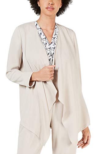 Bar III Open Front Crepe Cardigan