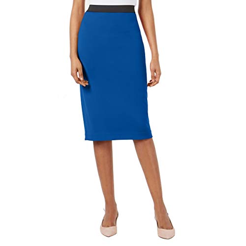 Below-Knee Pencil Skirt