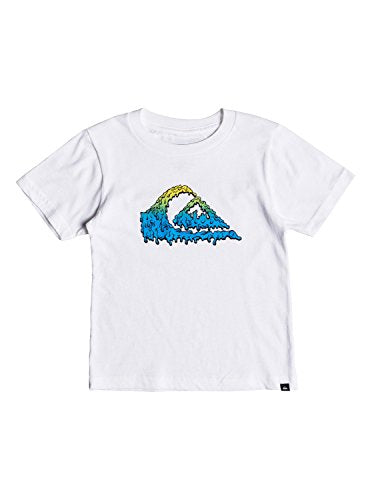 Quiksilver Boys' Little Gloss Varnish Youth TEE, White, 6