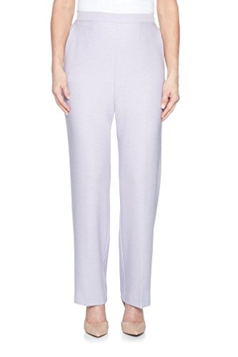 Roman Holiday Pull-On Flat-Front Pants