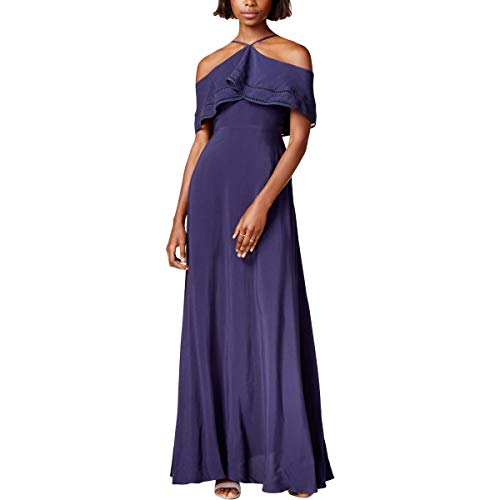 Ruby Cold-Shoulder Gown