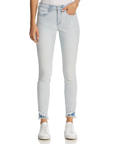 [Blanknyc] Splatter Frayed Skinny Jeans