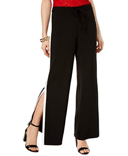I.N.C. Striped Wide-Leg Pants
